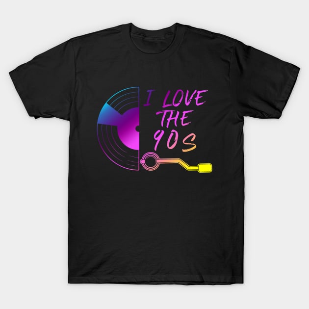 I LOVE THE 90S - COLLECTOR EDITION 3 T-Shirt by BACK TO THE 90´S